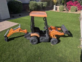 Huge excavator toy