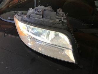 2003 Audi A6 OEM Headlights With Bulbs