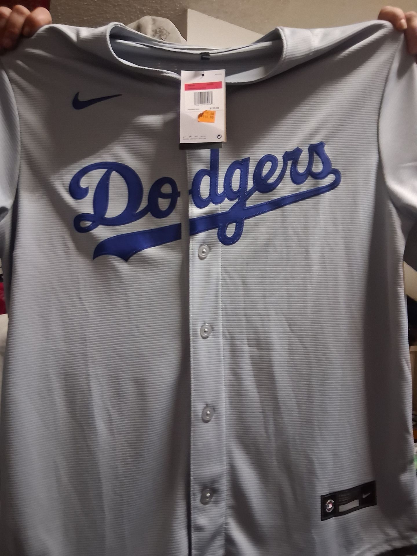 Brand new large genuine NIKE Dodgers jersey