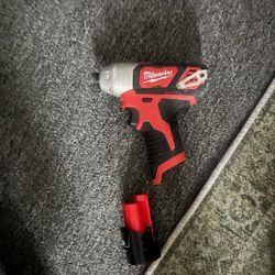 Used Milwaukee battery powered drill
