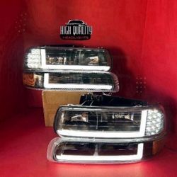 Chevy Silverado1999. 2002 headlights.