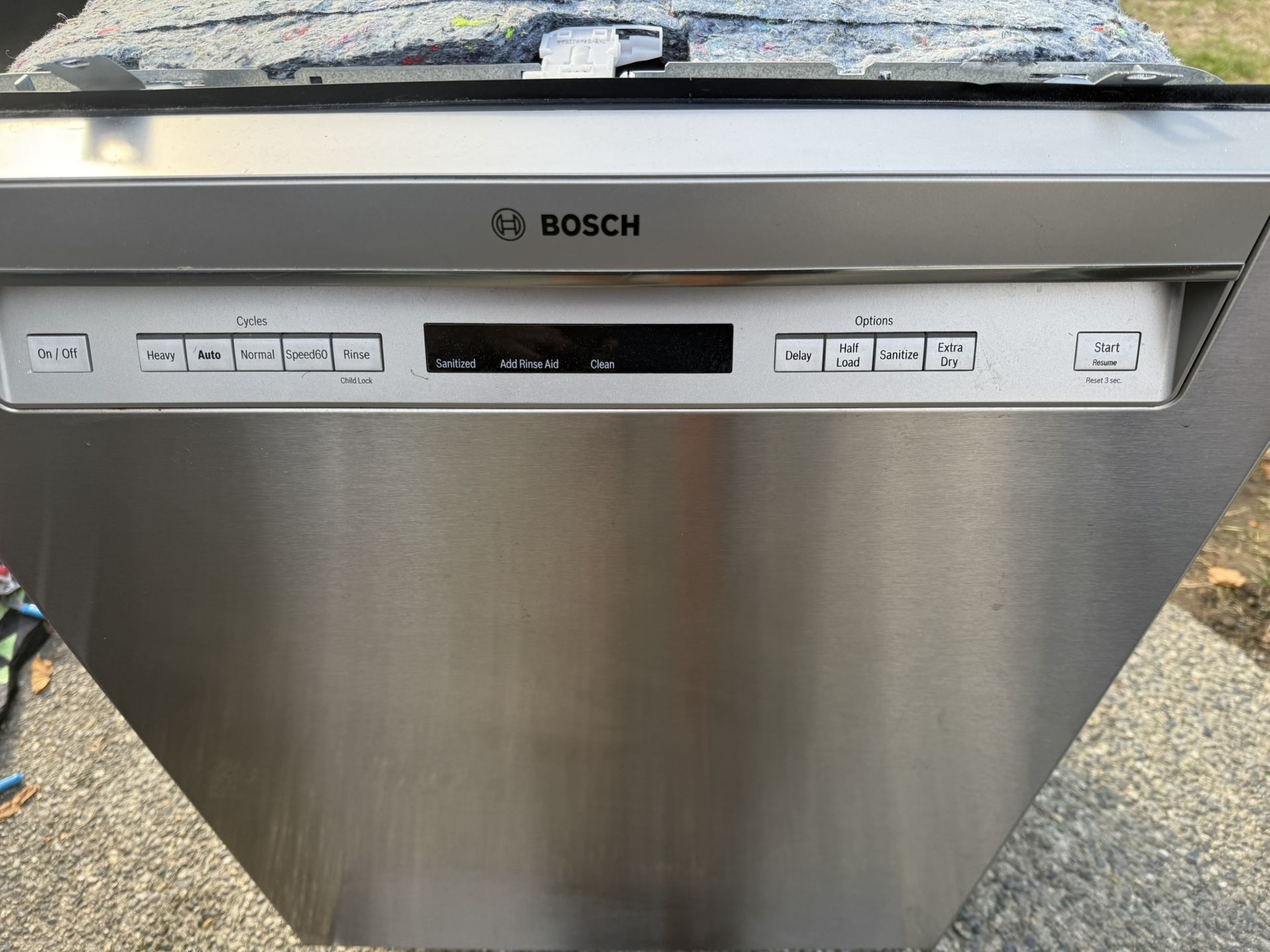 Bosch Dishwasher Stainless Pocket Handles-CAN DELIVER N INSTALL