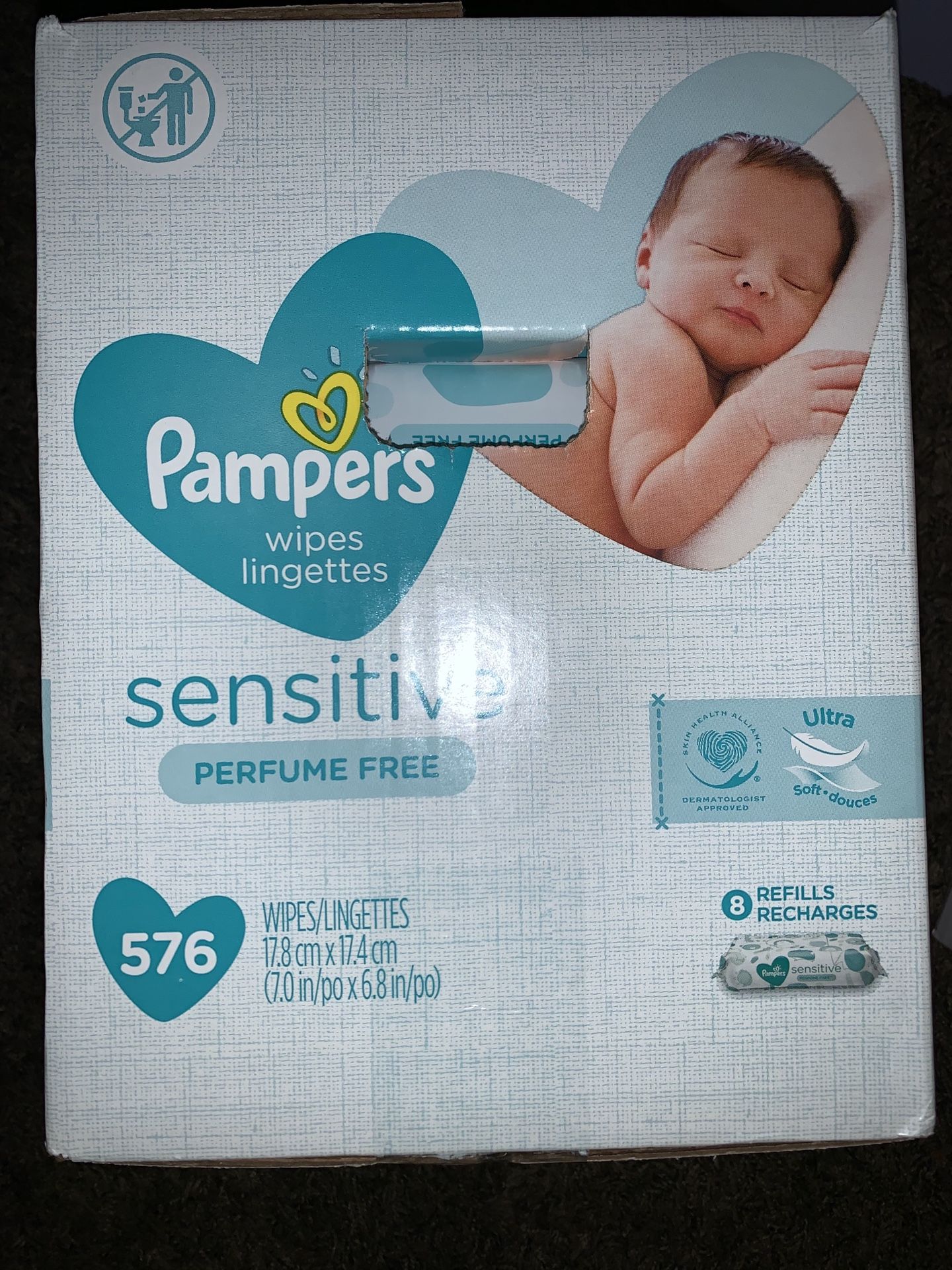 Pampers wipes sensitive