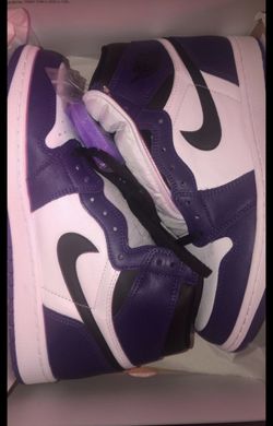 Jordan 1 court purple 10.5