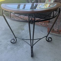 Entryway Table / Half moon table 