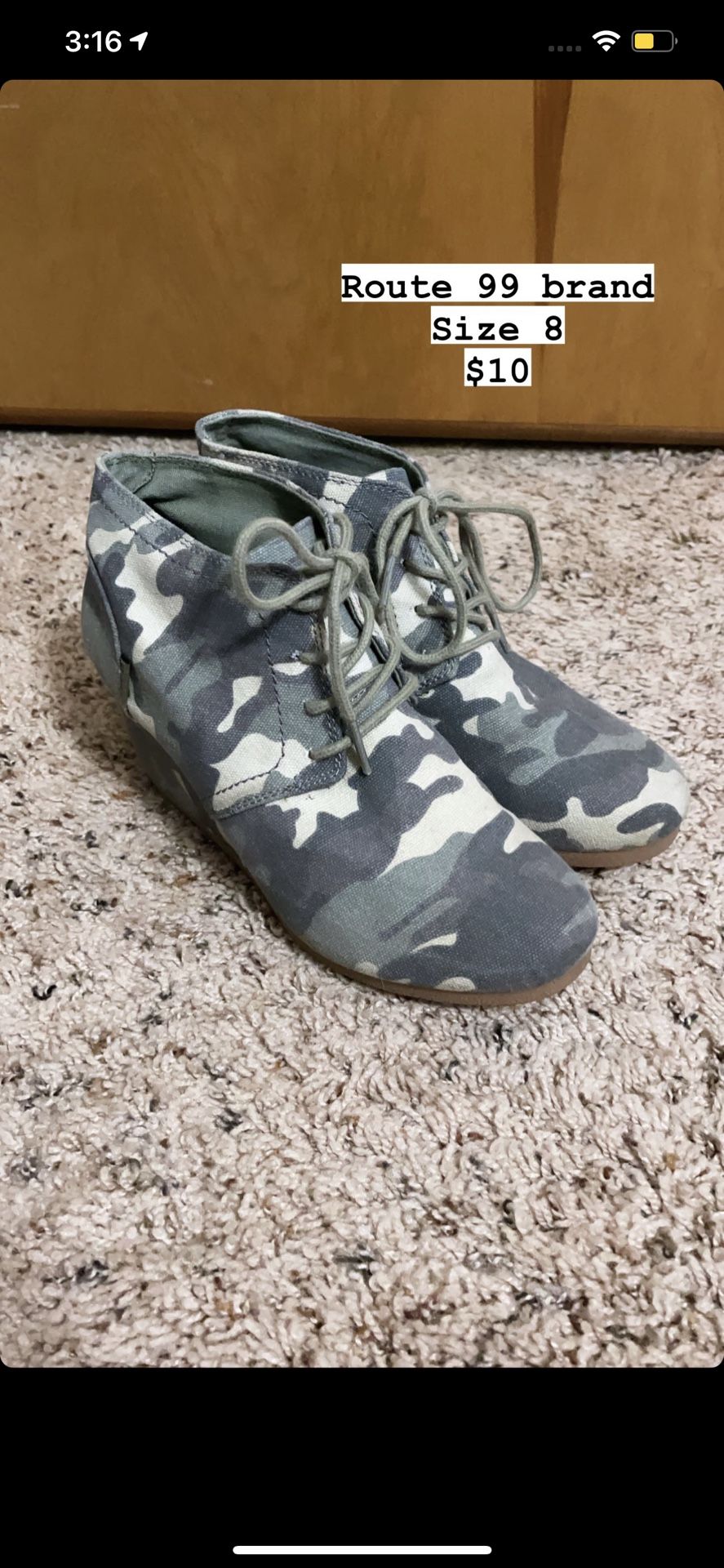 Camo Wedges