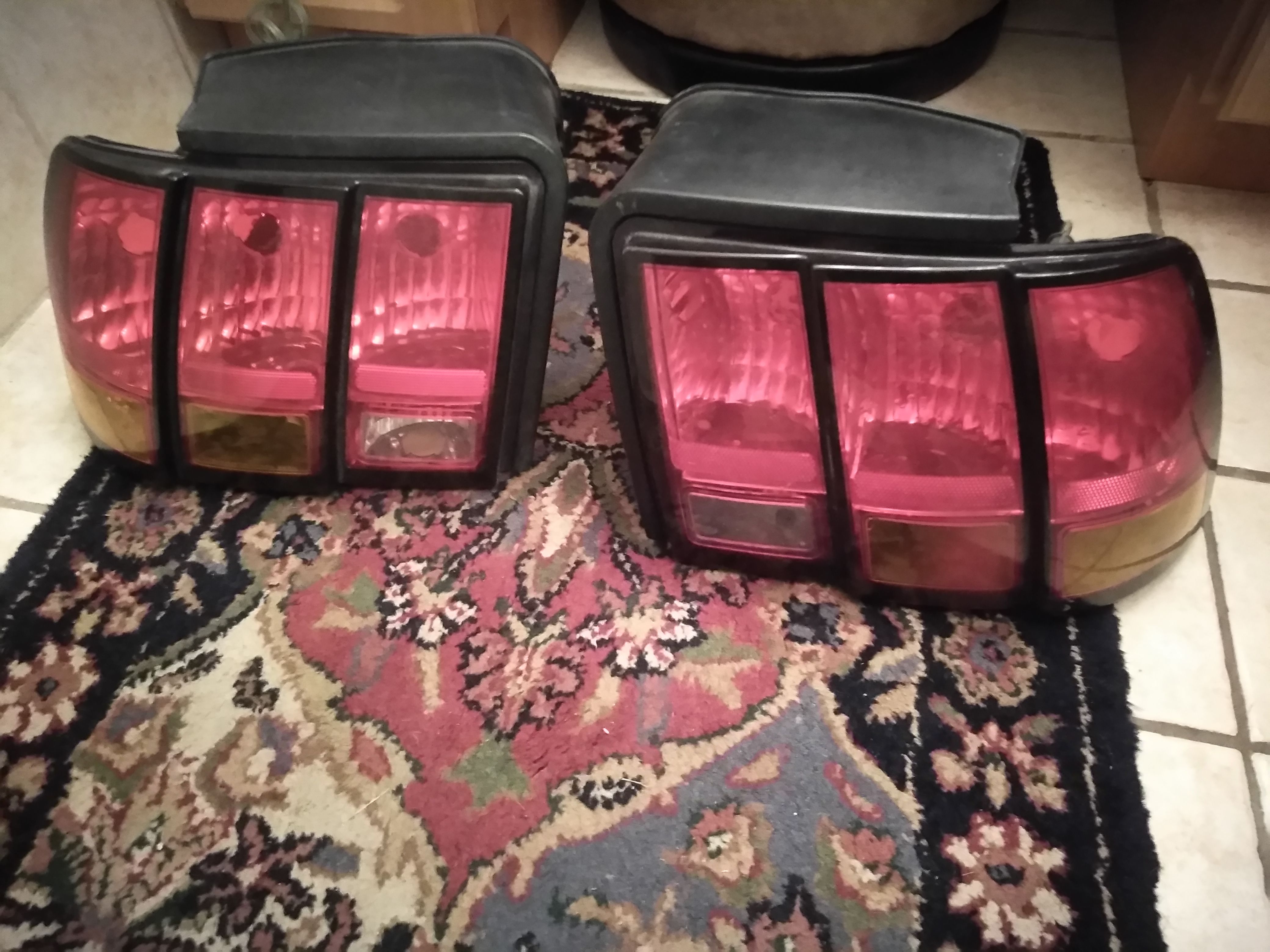99 cobra Amber tail lights