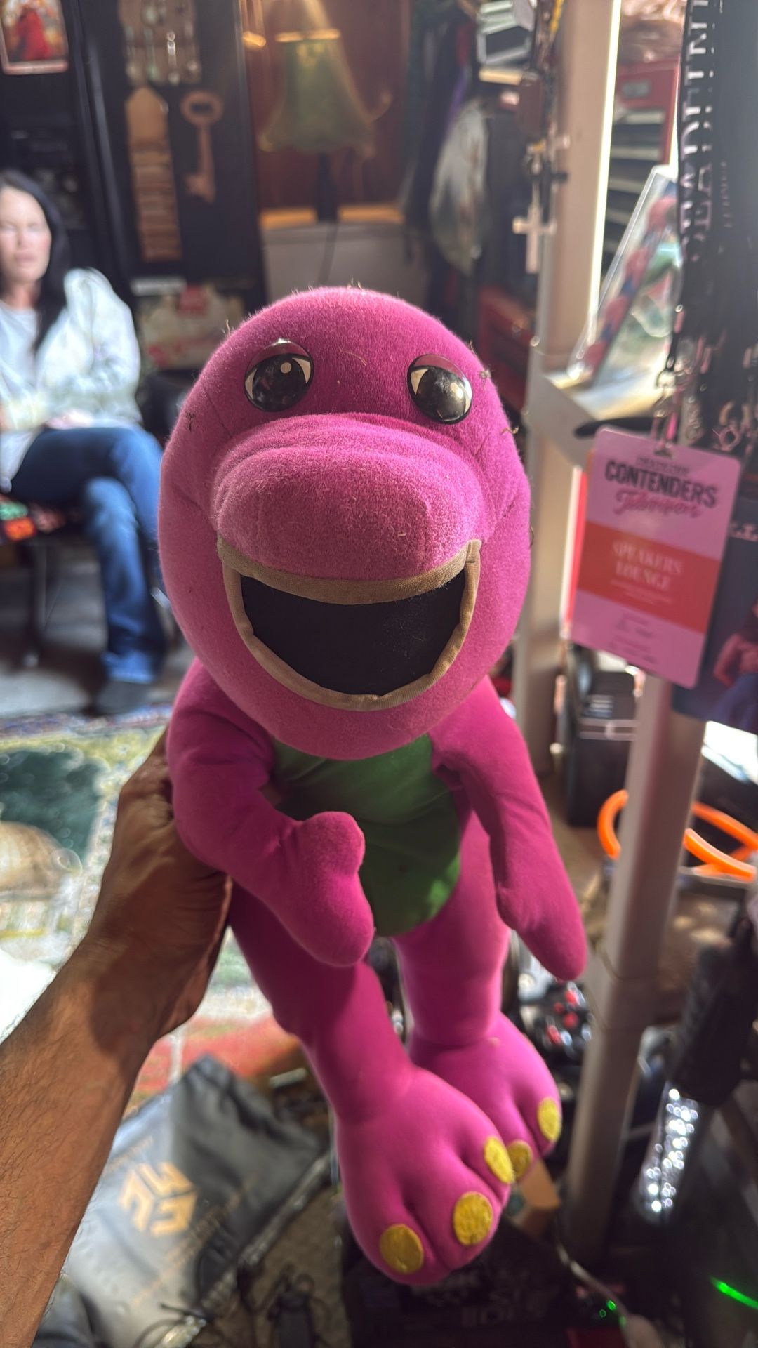 Barney Stuffed Animal Needs Batteries