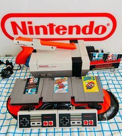 Nintendo Super Mario 1,2,3 NES BUNDLE