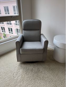 Gray Nursery Rocking Chair