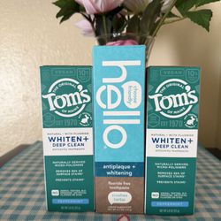 Toms/hello Toothpaste 