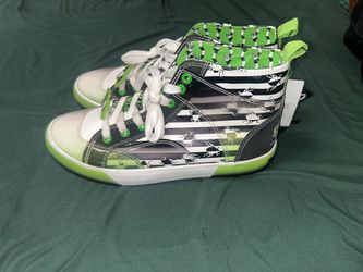 Green Beetle Juice Sneakers