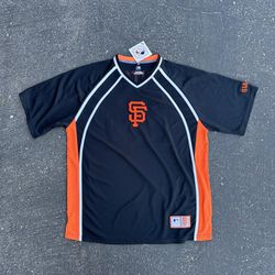 San Francisco Giants Barry Ziti Black Jersey Shirt Men's Size  L