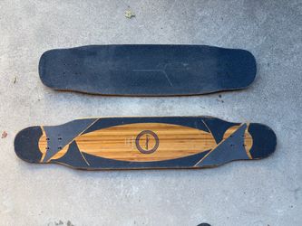 Two Loaded longboards - Tesseract and Tarab II