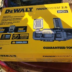 Dewalt 20v 4000 Lumens Work Light Compatible With 2.0 Sistem 