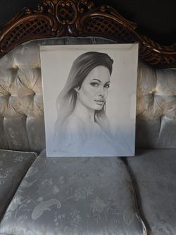 Angelina Jolie portrait 