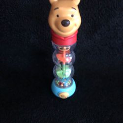 Disney baby, Winnie the Pooh, rainmaker sounds, light, rattle toy