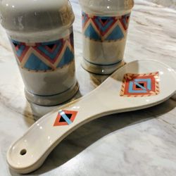 Vintage Sango Zuni Kitchen Set