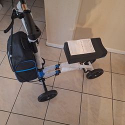 Knee Scooter Brand New, Blue And White 