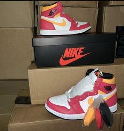 Brand New Men's Air Jordan 1 High Light Fusion size 7
