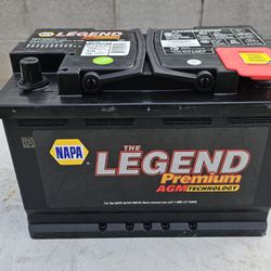 CAR BATTERY SIZE H6 OR 48 AGM   “BRAND NEW “