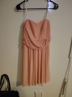 Short strapless mesh dress with sweetheart neck
