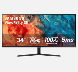 Samsung 34" ViewFinity S50GC Series Ultrawide QHD Monitor