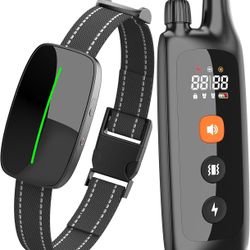 Dog Training Shock Collar 3300FT Dog Bark Collar with Remote IP67 Waterproof for 5-120lbs Small Medium Large Dogs with 3 Training Modes Beep Vibration