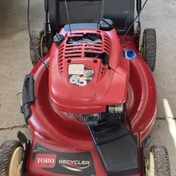 Toro Self Propelled Lawn Mower. 