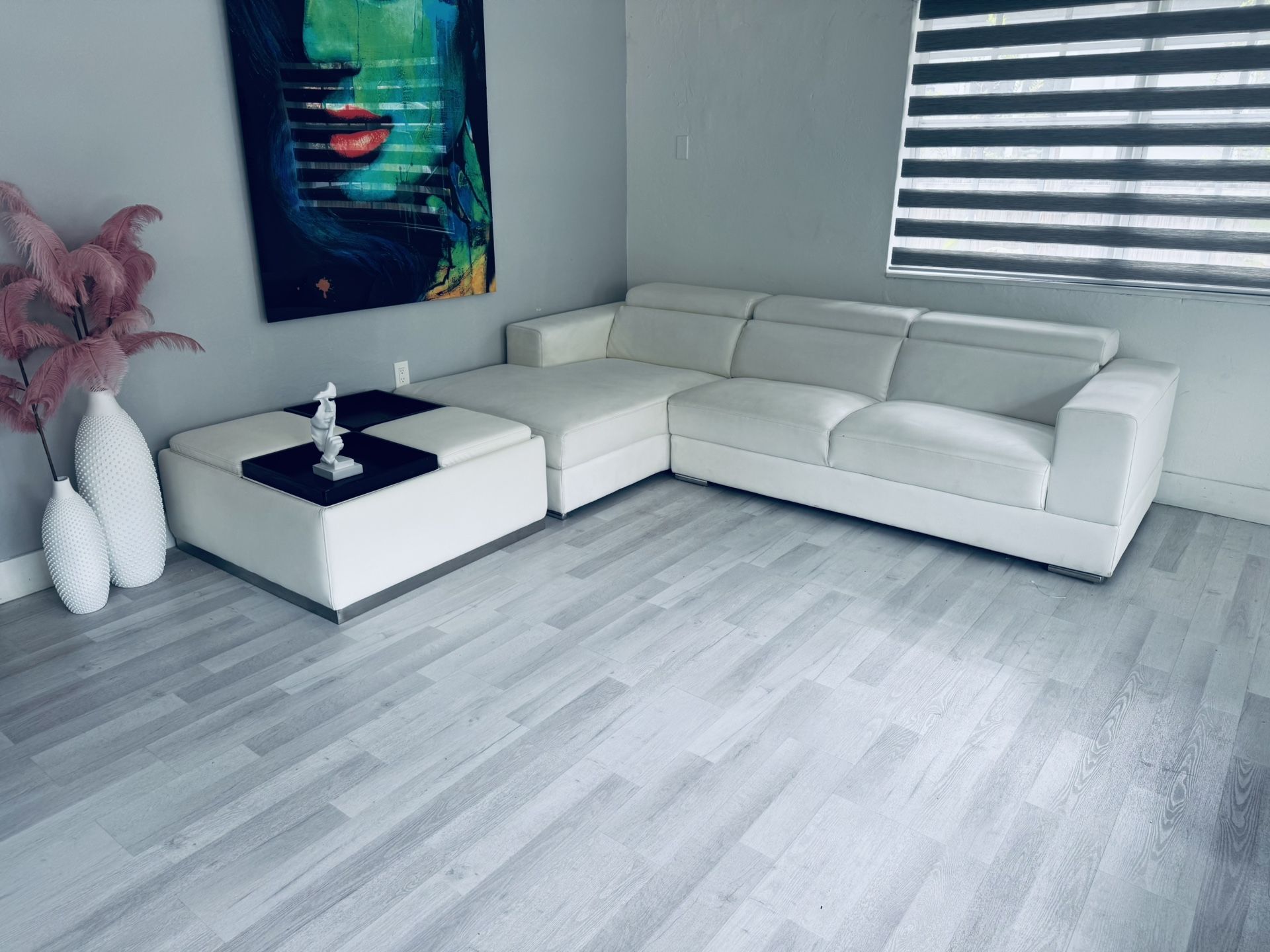Italian Leather Sofa