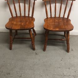 2 Dining chairs