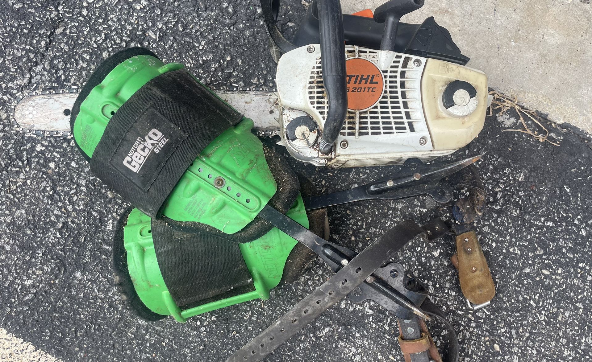 Stihl Ms201 And Gecko Spikes