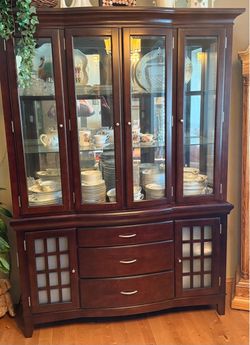 Hutch Cabinet and Buffet Sideboard
