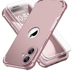 iPhone 16 Case, with 2 x Screen Protectors 