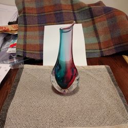 Hand Blown Glass Vase