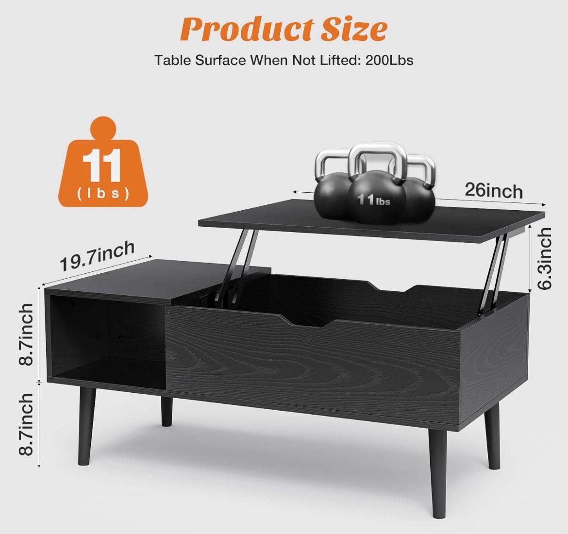 Lift Top Coffee Table