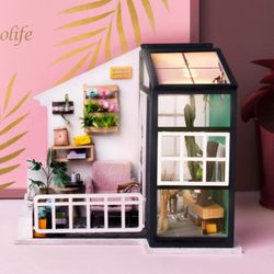 DIY Miniature Dollhouse Kit, Good Christmas Gift