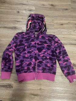 Purple Bape Hoodie