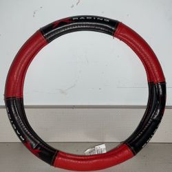 Leather Steering Wheel Cover