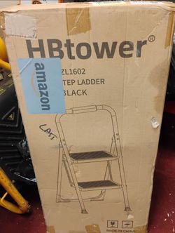 HBTower 2 Step Ladder ZL1602 NEW