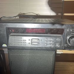 Receiver and 2  Speakers Box