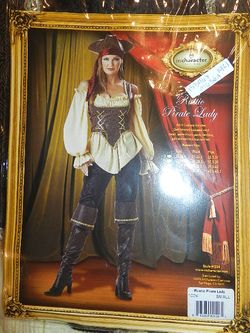 incharacter Women's Costume Rustic Pirate Lady Size Small