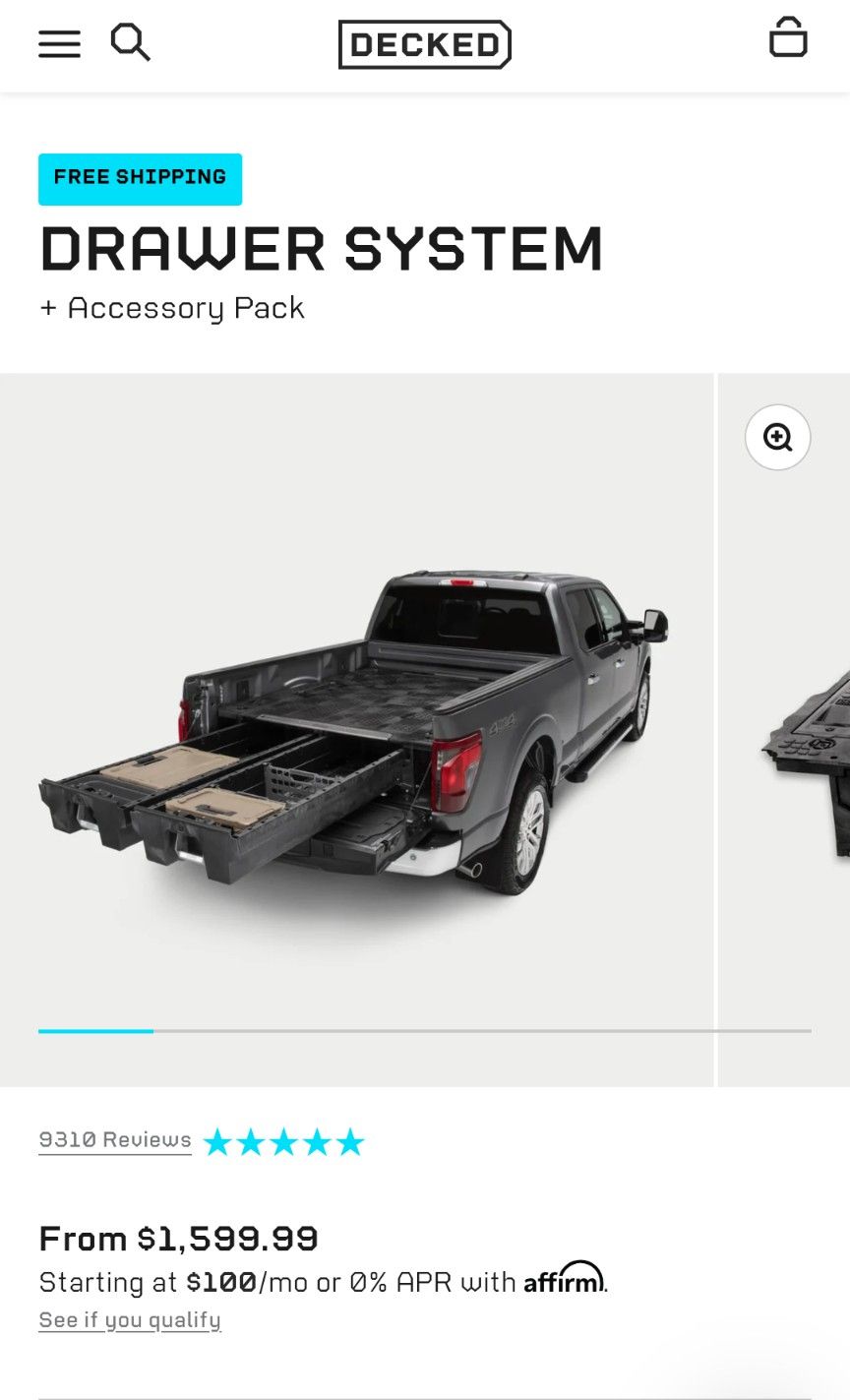 Decked Drawer System - Ram 1500