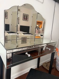 Mirrored Vanity