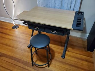 Drawing Table With Stool