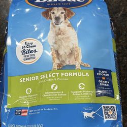 6 Pound Bag - Bil-Jac Senior Select Dry Dog Food, Chicken & Oatmeal Recipe
