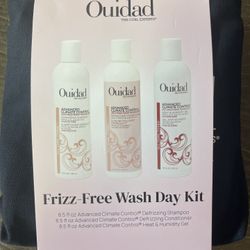Ouidad Advanced Climate Control Shampoo Conditioner & Gel Set