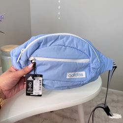 NEW Adidas Light Blue Waist Bag