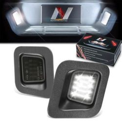 03-13 Ram White LED License Plate Lights