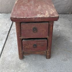 Solid Wood Stool 